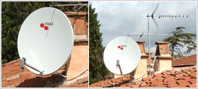 Installazione di Parabola per TV Satellitare