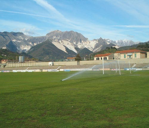 Impianti di irrigazione Stadio